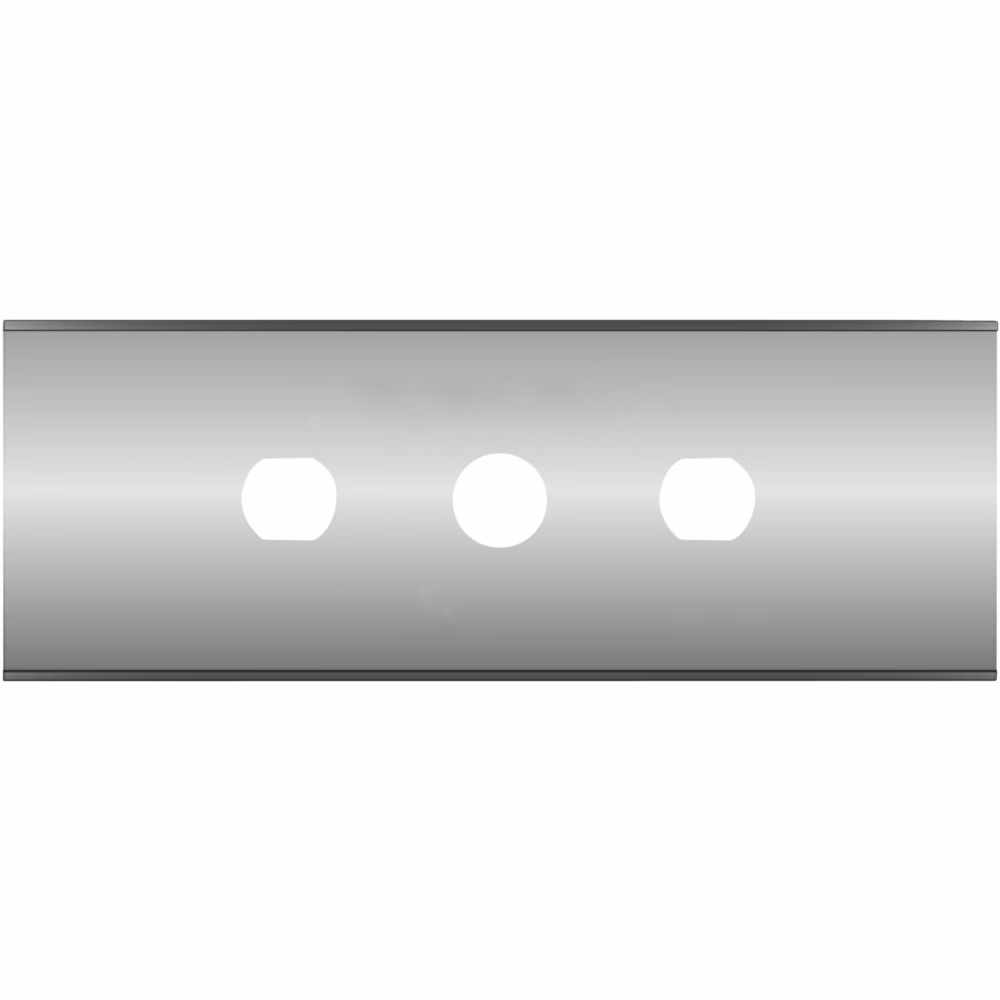 XK-DL3202, 3-hole long stainless steel, DLC coated slitter blade