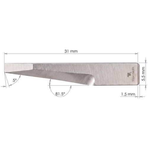 XK-Z61 Plotter cutter blade | Tungsten Carbide - Image 2