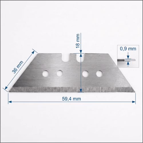 XK-Z73 Trapezoid blade | Tungsten Carbide - Image 3