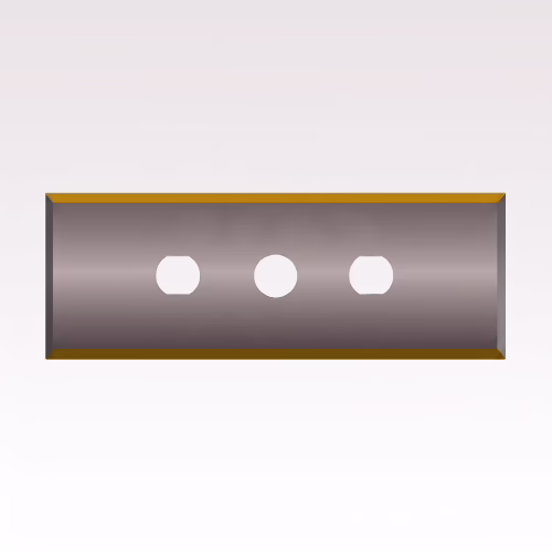 Tungsten carbide sliiet blade Tin coated