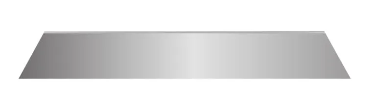 Fiber blade,  168 x 15,6 x 0,85 mm