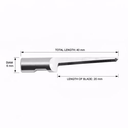 XK-SR6375 - Esko Kongsberg compatible - plotter cutter blade -tungsten carbide - Image 2