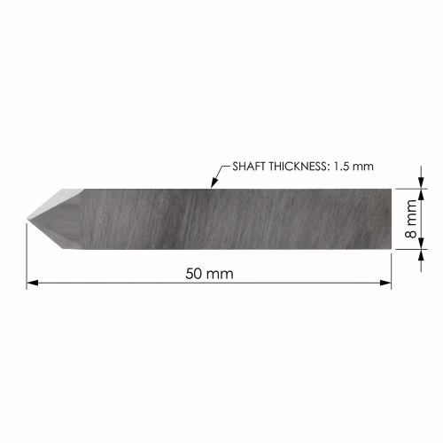 XK-Z10 Plotter Cutter Blade | Zünd Compatible | Tungsten Carbide - Image 2