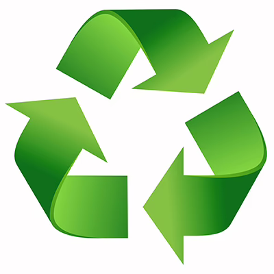 Recycling industry blades